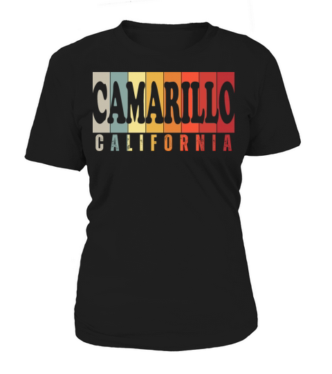 Camarillo California CA Retro 70s 80s 90s Vintage Women's T-Shirt