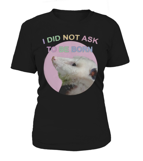 Hamster I Didn’t Ask To Be Born Vintage Women's T-Shirt