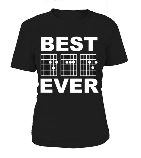 Mens Best Dad Ever Guitar Chords for Musician Father T-Shirt Women's T-Shirt
