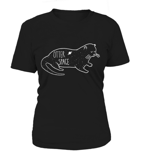 typography - Otter Space shirts Women's T-Shirt