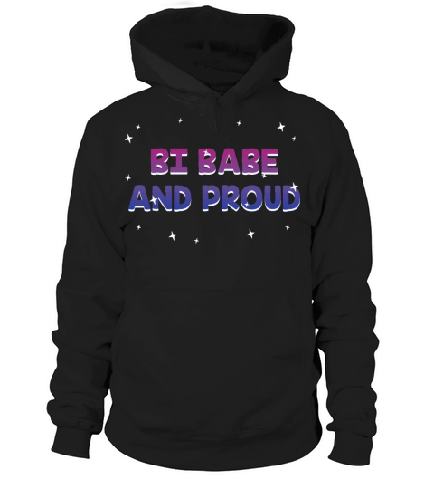 Bi Babe and Proud Bisexual Girlfriend Bi Pride Hoodie Unisex