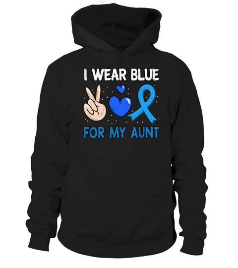 In November Blue For Aunt Diabetes Awareness Hoodie Unisex