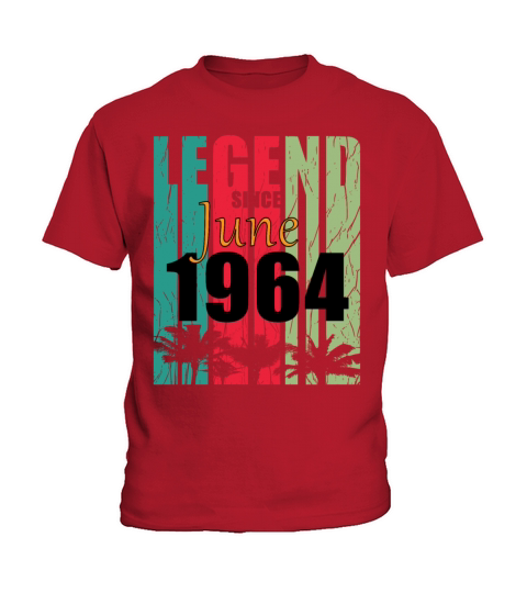 1964 vintage born in June gift Kids T-Shirt