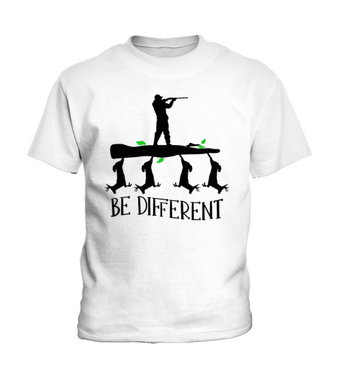 Animal Nature Mountain Deer Hunting Camping Camper Kids T-Shirt