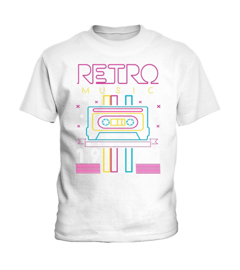 Best Of 1971 Retro Cassette Vintage Birthday Kids T-Shirt