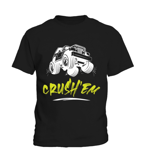 crush monster truck Kids T-Shirt