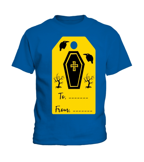 Halloween Gift Tags Printable Halloween 12 Kids T-Shirt