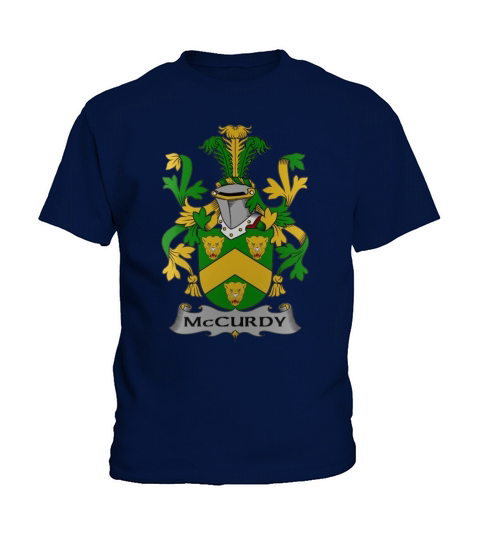 McCurdy Family Crest Irish Family Crests II Kids T-Shirt