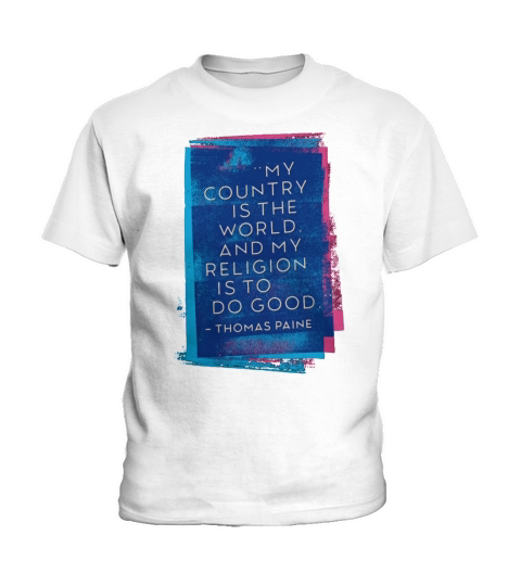 my country is the world T-Shirt Kids T-Shirt