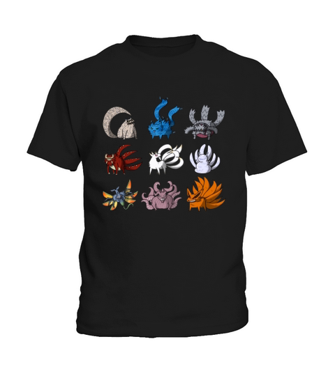 Naruto Tailed Beasts Kids T-Shirt