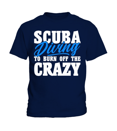 Scuba Diving Gift Underwater Lover Scuba Diver Kids T-Shirt