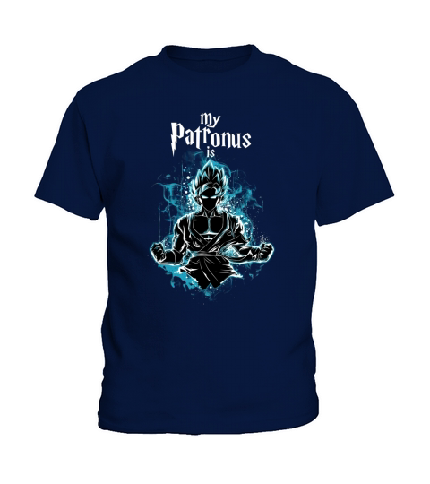 Super Saiyan My Patronus is Goku God Blue Kids T-Shirt