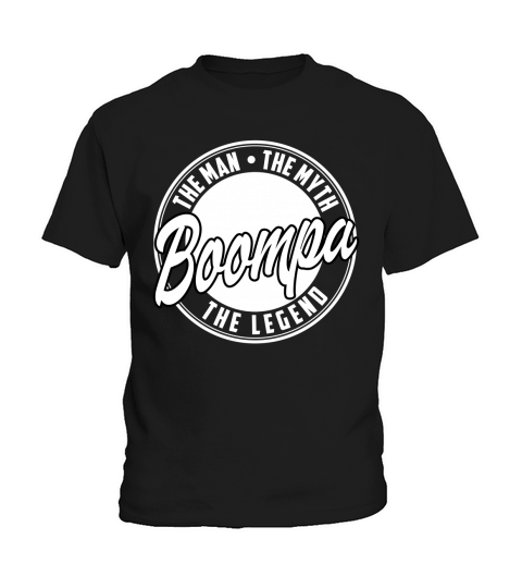 The Man The Myth The Legend Boompa Vintage 2020 Kids T-Shirt