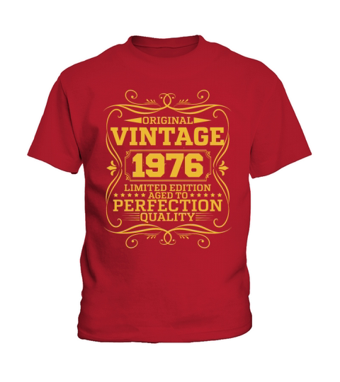 Vintage 1976 Original Limited Edition Kids T-Shirt
