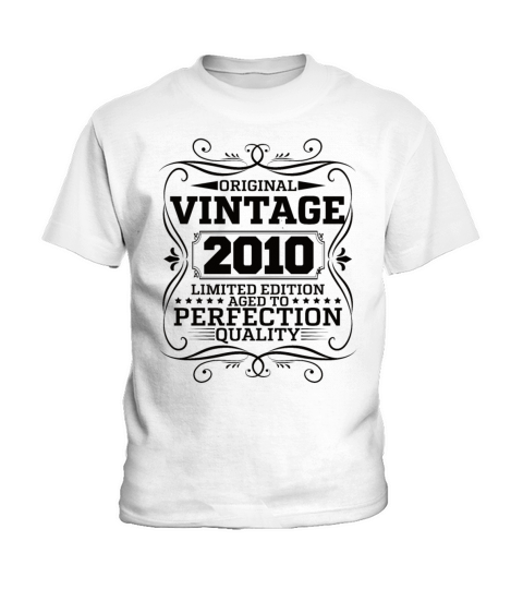 Vintage 2010 Original Limited Edition Kids T-Shirt