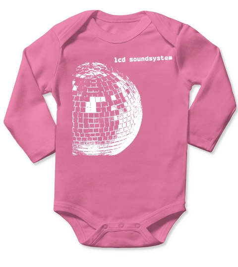12 LCD Soundsystem Logo Funny T-Shirt Long Sleeve Baby One-Piece