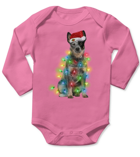 Australian Cattle Dog Long Sleeve Baby One-Piece