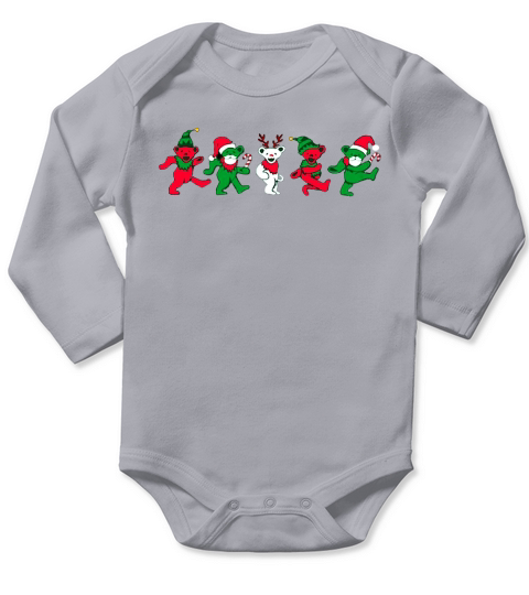 Bears Grateful Dead Christmas shirt Long Sleeve Baby One-Piece