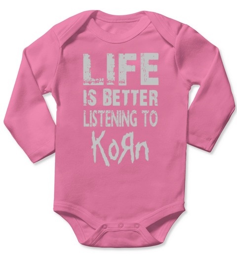 Do you love Korn Long Sleeve Baby One-Piece