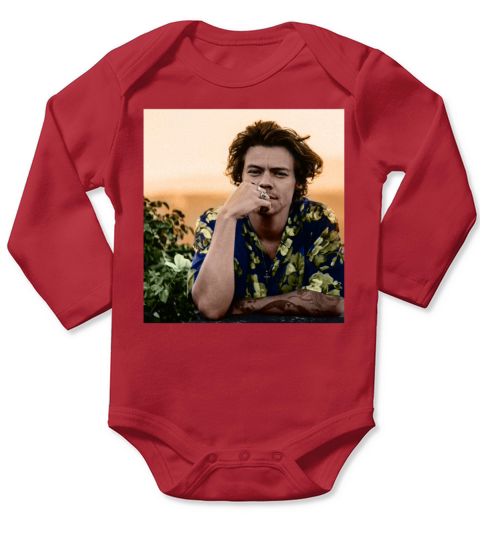 Harry styles Long Sleeve Baby One-Piece