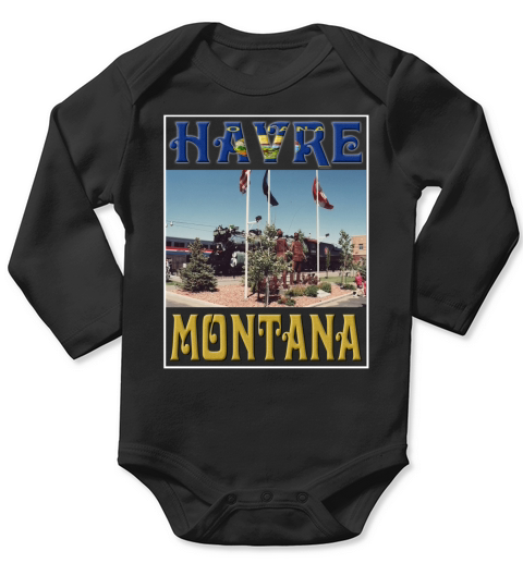 Havre-Montana Long Sleeve Baby One-Piece