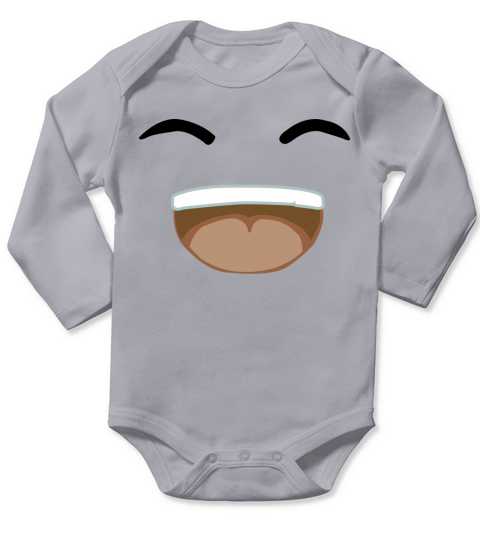Jelly Face Kids Shirts Long Sleeve Baby One-Piece