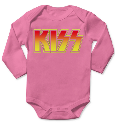 KISS  Classic TShirt Long Sleeve Baby One-Piece