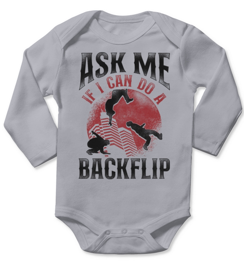 Parkour Free Running Traceur Long Sleeve Baby One-Piece