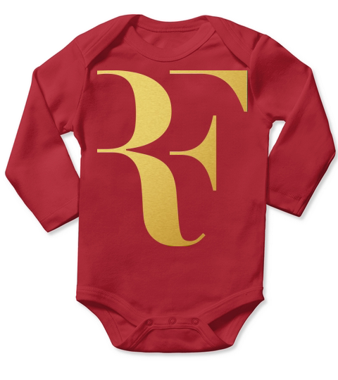 Roger Federer RF Long Sleeve Baby One-Piece