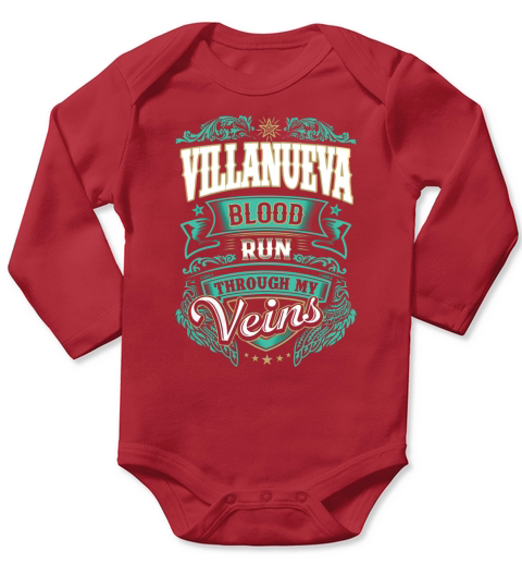 VILLANUEVA Name shirt, VILLANUEVA Funny Name, VILLANUEVA Family Name Gifts T Shirt Long Sleeve Baby One-Piece