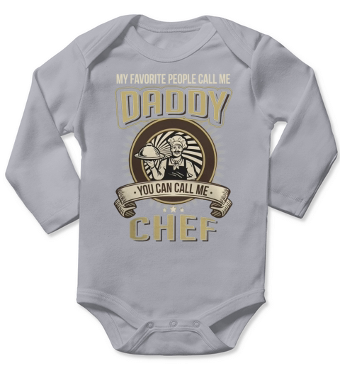 You Can Call Me Chef T Shirts Long Sleeve Baby One-Piece