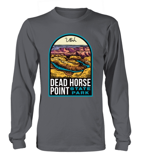 Dead Horse Point State Park Utah Vintage Long sleeved Unisex