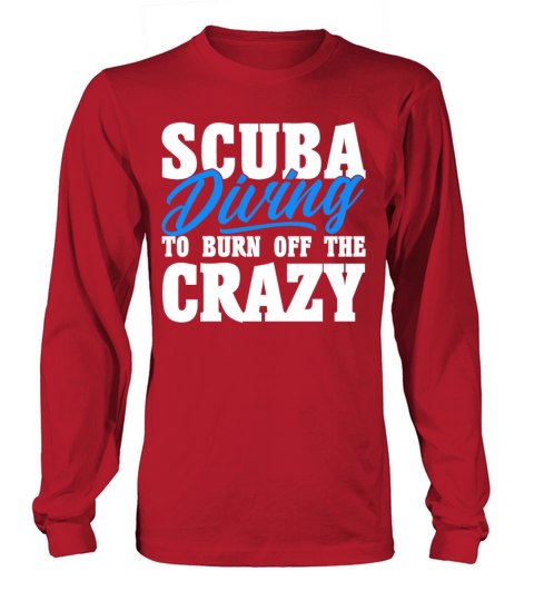 Scuba Diving Gift Underwater Lover Scuba Diver Long sleeved Unisex