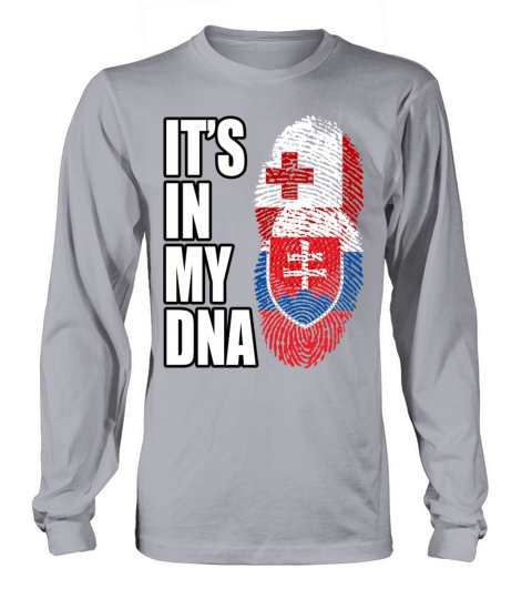 Tongan And South Korean Mix Heritage DNA Flag Long sleeved Unisex