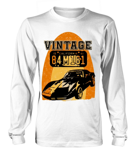 Vintage car Long sleeved Unisex