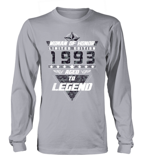 Woman of Honor 1993 Birthday Gift Women Camouflage Long sleeved Unisex