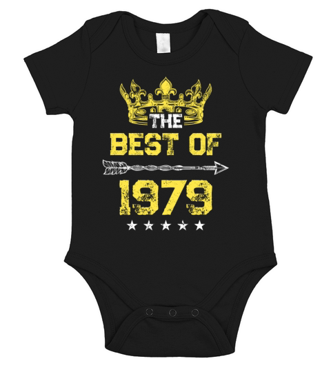 1979 best of birthday Short Sleeve Baby One-Piece