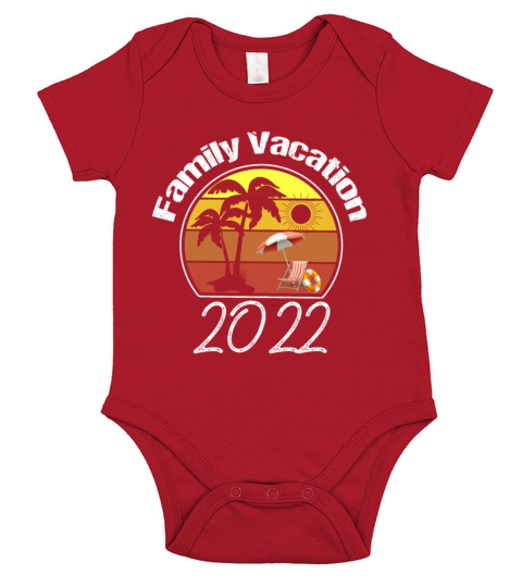 2022 Family Vacation vintage Making Memories Beach Short Sleeve Baby One-Piece