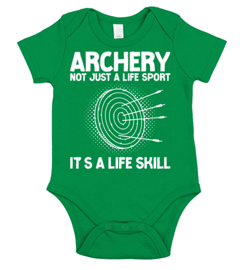 Archery Bow Archer Vintage Target Short Sleeve Baby One-Piece
