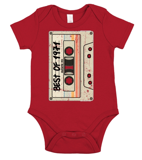 Best of 1971 Short Sleeve Baby One-Piece