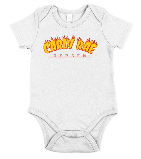 Carly Rae jepsen shirt T-Shirt Short Sleeve Baby One-Piece