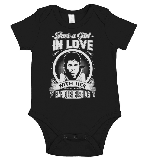 Enrique Iglesias Short Sleeve Baby One-Piece