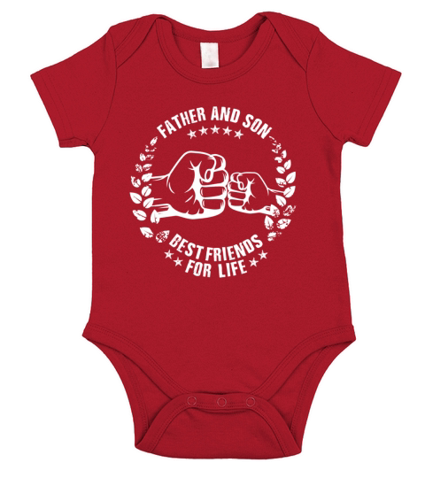 Father &Amp;amp; Son Best Friends For Life Short Sleeve Baby One-Piece