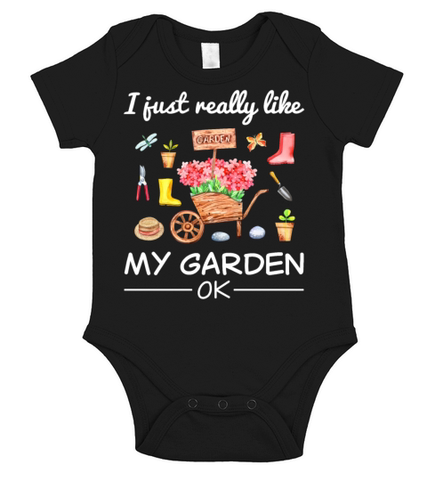 Garden Gardener Hobby Gardener Saying Gift Short Sleeve Baby One-Piece