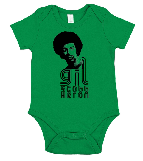Gil Scott-heron Short Sleeve Baby One-Piece