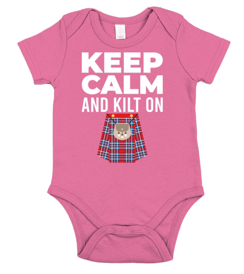 How To Wear The Kilt Design For A Tartan Kilt Guy Short Sleeve Baby One-Piece