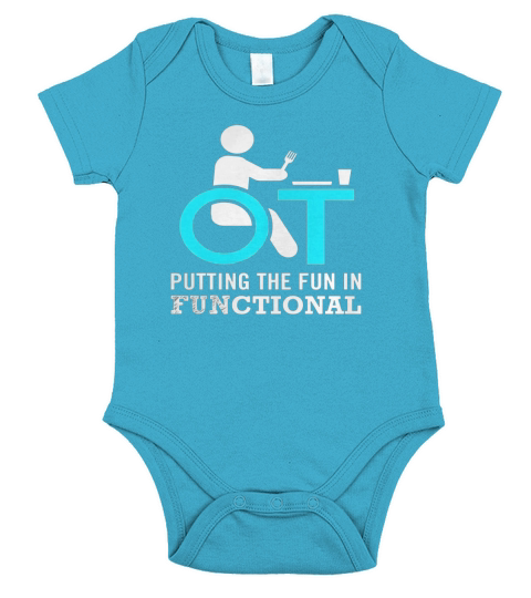 Occupational Therapy Shirts Occupational Therapist Month Short Sleeve Baby One-Piece