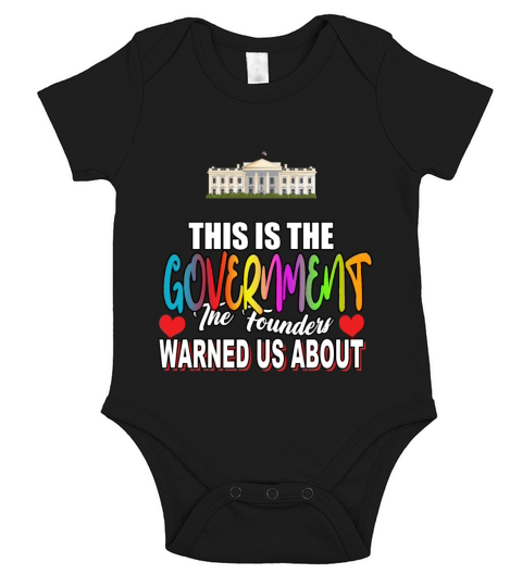 Our Founders Warned Us About Funny Humor Quotes Short Sleeve Baby One-Piece
