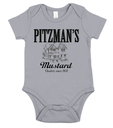 Pitzmans Mustard Short Sleeve Baby One-Piece