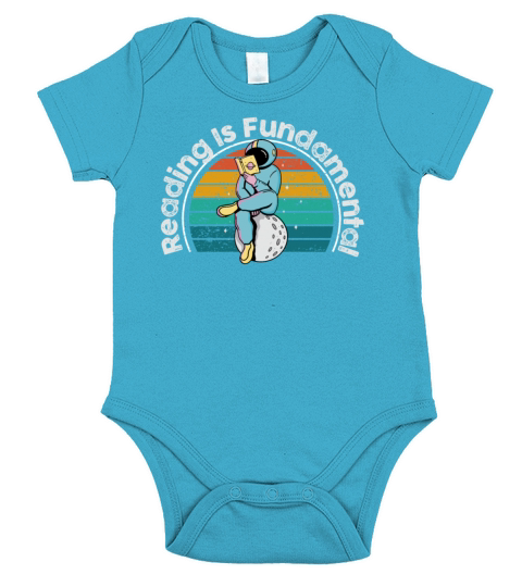 Reading Is Fundamental Short Sleeve Baby One-Piece